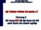 Bài giảng Hệ thống thông tin quản lý: Chương 3 - Ngô Thùy Linh